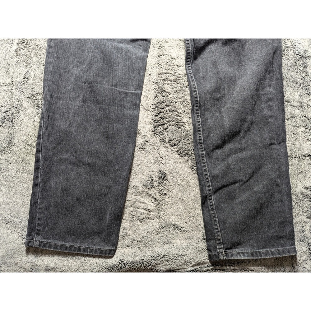 Vintage Levi's 550 Relaxed Fit Jeans Men's Size 34x36 Black Made In USA - Picture 12 of 14
